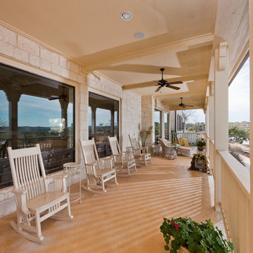 Stylish Covered Patio