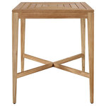 Universal Furniture - Universal Furniture Coastal Living Outdoor Chesapeake Bar Table - Enjoying a classic appeal, the Chesapeake Bar Table is the perfect spot to enjoy a cold beverage, casual dinner, or card game in the comfort of your backyard.