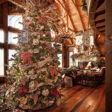 Christmas At Modern Rustic Homes