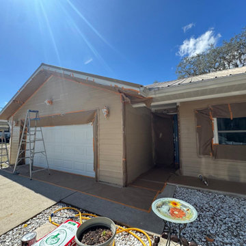 Exterior House Painting Project in Tampa FL