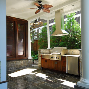 Indoor Outdoor grill space