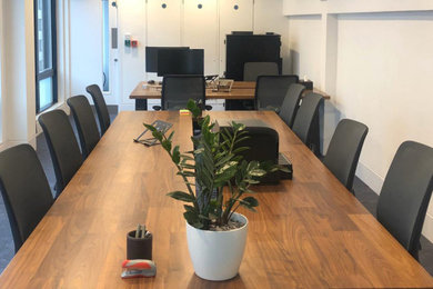 This is an example of a dining room in London.