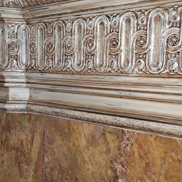 Living Room - Fireplace Mantel