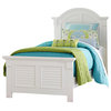 Emma Mason Signature River Banks Twin Panel Bed in Oyster White