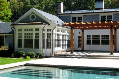 Sunroom - transitional sunroom idea in Boston