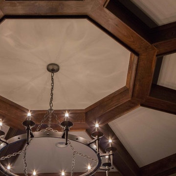 American Black Walnut Coffered Ceilings