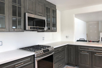 Minimalist kitchen photo in Other
