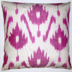 Uzbek ikat pillow covers - Decorative Pillows