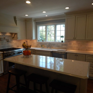 All White Kitchen