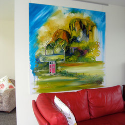 Available for Purchase - Bus Stop Mountain - Large Format Artwork and Design - Paintings