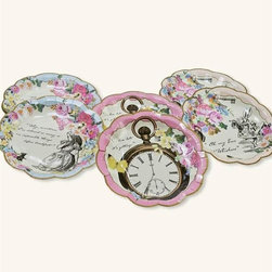 Alice in Wonderland Party Plates - Dinner Plates