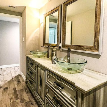 Witty and Whimsical Bathroom Remodel in Santa Clara, CA