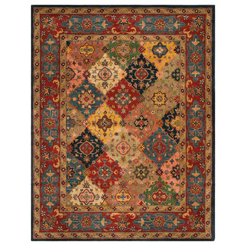 Safavieh Heritage Collection HG926 Rug, Red/Multi, 11' X 16'