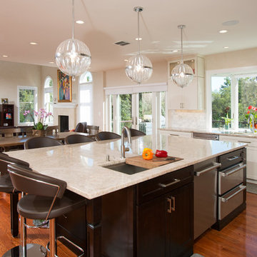 Beautiful Remodel of Three Levels of a Home in Great Falls VA