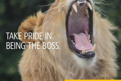Take Pride in Being The Boss!