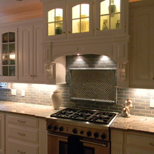 Kitchen: Backsplash, Cabinets, Countertops
