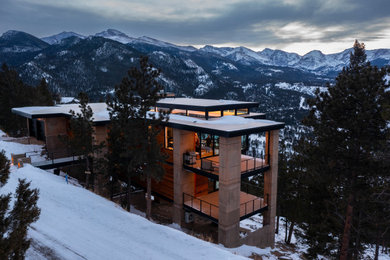 Trendy exterior home photo in Denver