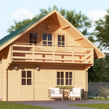 Residential log cabin Langon