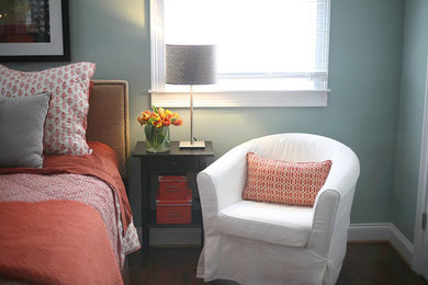 Example of a trendy bedroom design in Atlanta