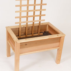 Elevated Garden Planter - Outdoor Pots And Planters