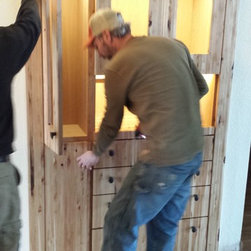 Hickory entry way cabinet - Products