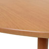 Scandi 54" 4-Seater Round Dining Table, Natural Light Brown
