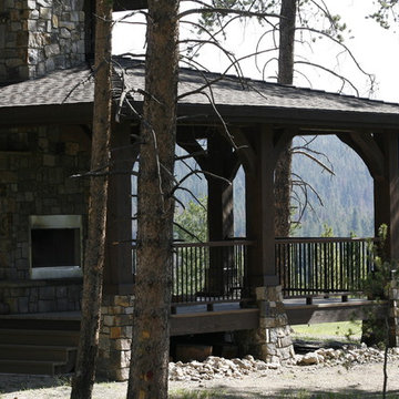 Rustic Rendezvous Mountain Home Exterior
