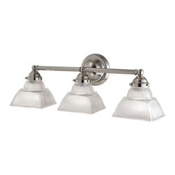 Hudson Valley - 3-Light Bath Bracket, Polished Nickel - Bathroom Vanity Lighting