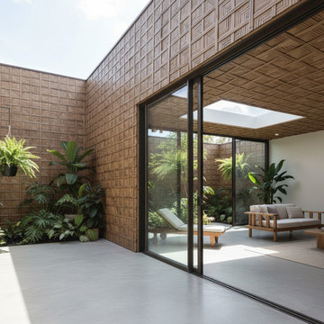 Synthetic Rattan Panels