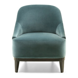 Durham Chair Blue - Armchairs & Accent Chairs