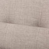 Bianca Mid-Century Modern Dark Brown Distressed Faux Leather Livingroom Sofa Set