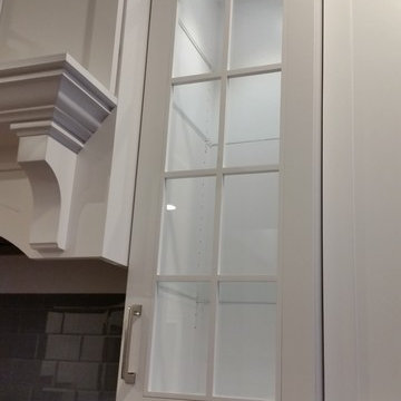 Omega Plainfield White Shaker & Dove Grey Island Dream Kitchen - Walpole