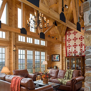 Log Homes & Cabins - Coventry Log Homes - The Athens
