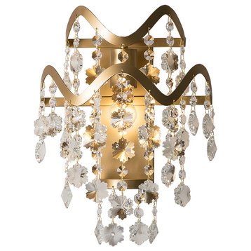Luxury Wall Lamp in Artistic Style, Crystal Style, Cool Light