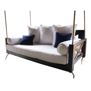 Outdoor Custom Twin or Crib Mattress Bed Porch Swing Daybeds