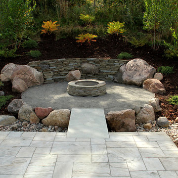 Rustic Terrace & Firepit