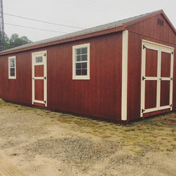 12x28 Mahogany Workshop - Outdoor Structures