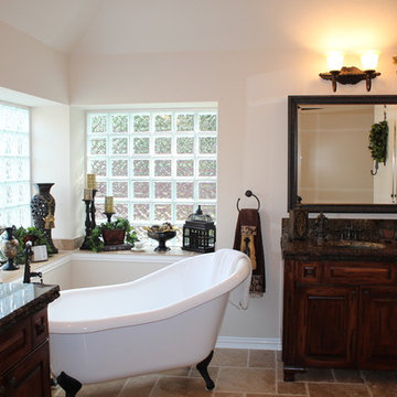 Greatwood Tuscan Master Bath