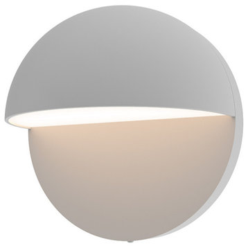 Mezza Cupola 5" LED Sconce, Textured Gray
