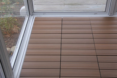 Inspiration for a modern sunroom remodel in Houston