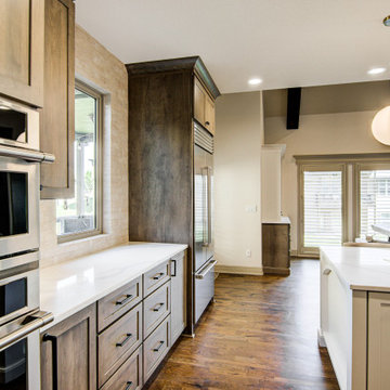 Collected Kitchen Remodel with Custom Seating + Layered Details