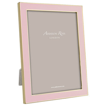 Addison Ross Pastel Pink & Gold Picture Frame, 4x6