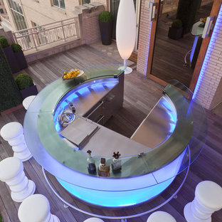 Modern Rooftop Garden