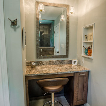 Battleground Contemporary Bathroom Remodel