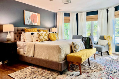 Trendy bedroom photo in Other