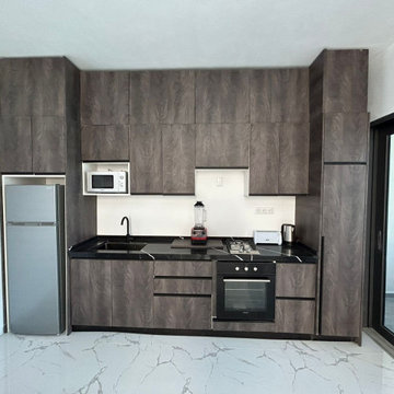 Full U-Shape Custom Kitchen Cabinet System – Complete Cooking Layout