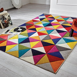 Spectrum Samba Multicoloured Rugs - Floor Rugs