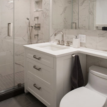 Guest Bathroom - Contemporary Renovation - Madison & 62nd St, NY, NY