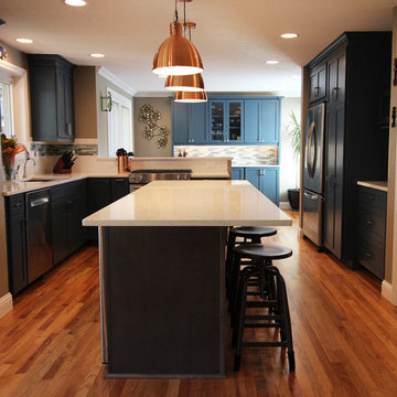 PNW Blue Kitchen