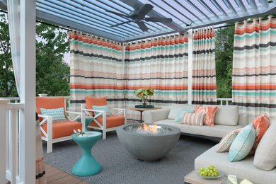 Outdoor Living Space with a Boutique-Hotel Vibe